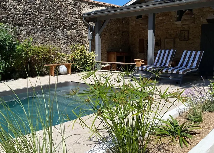 La Maison Des Vendangeurs - 2 Personnes Avec Piscine Privatunterkunft